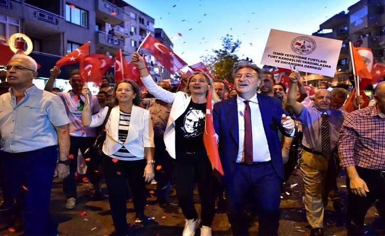 Bornova'da 30 Ağustos Zafer Bayramı coşkusu