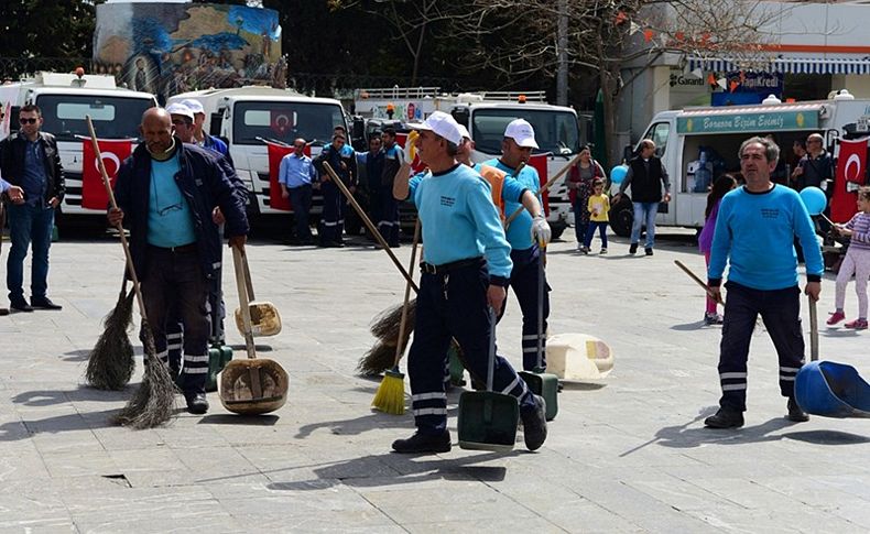 Bornova’da Bahar temizlikle geldi