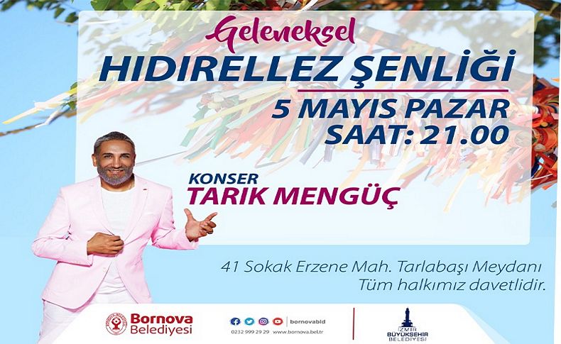 Bornova’da bahara merhaba şenliği
