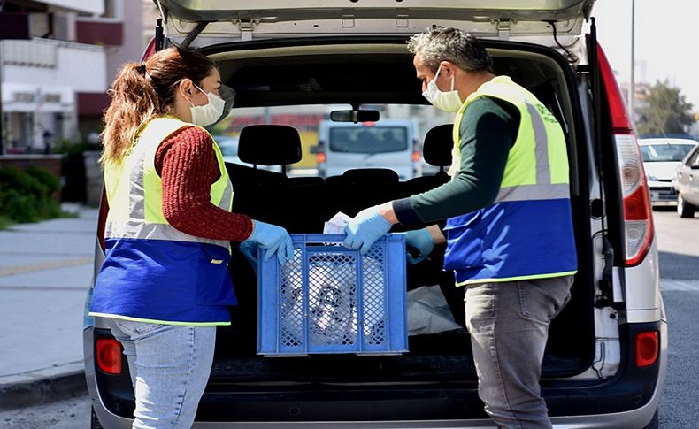 Bornova'da ekmek dayanışması