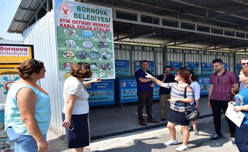 Bornova'da hacimli atıklara AB destekli çözüm