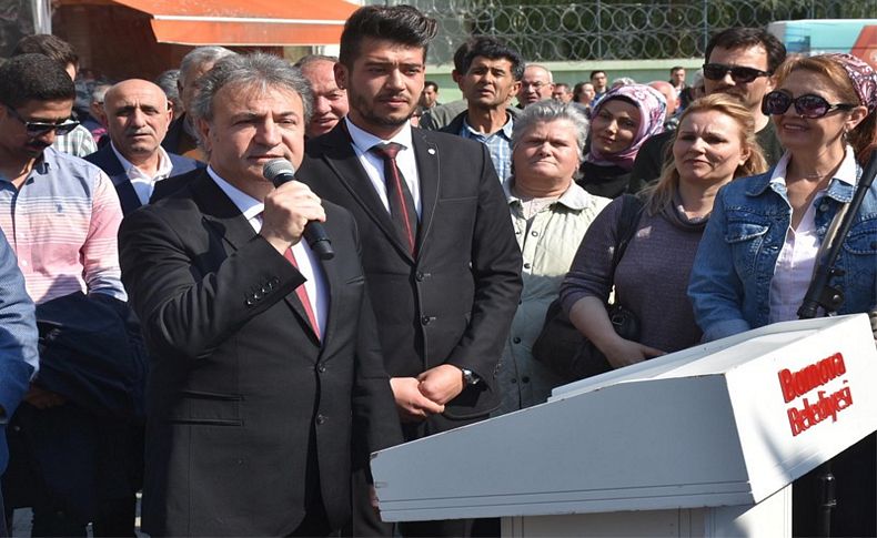Bornova'da Mustafa İduğ, göreve başladı