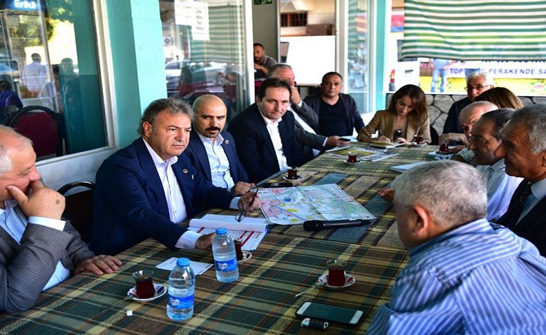 Bornova'da projeler mahalle gezilerinden çıkıyor