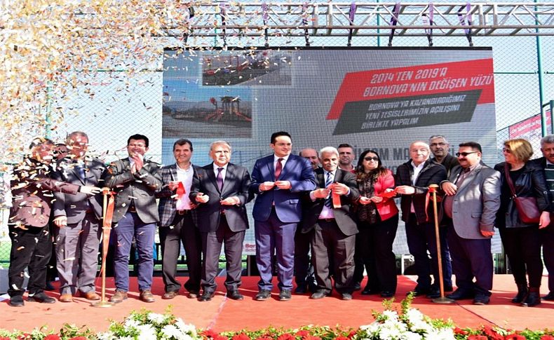 Bornova'da rekreasyon alanı hizmete sunuldu