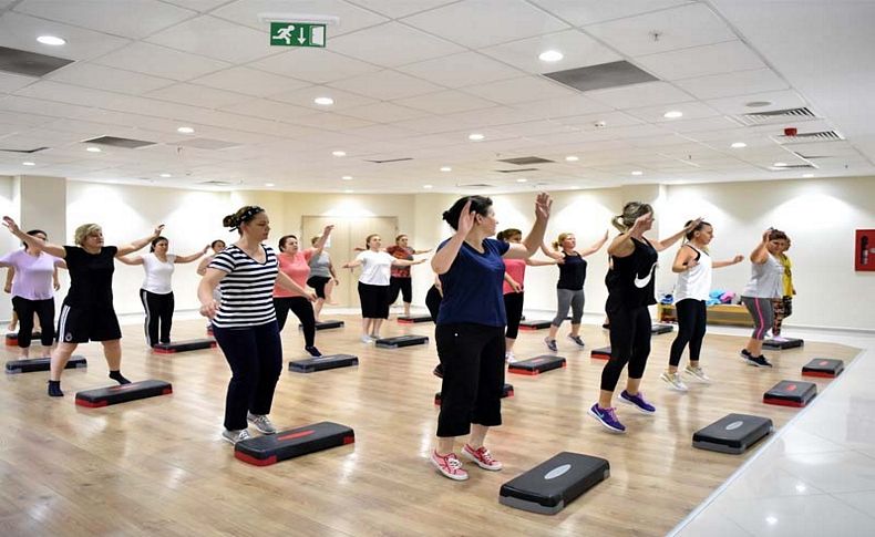 Bornova’da spor kurslarına yoğun ilgi