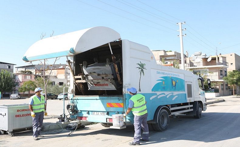 Bornova’da temizlik ve geri dönüşüm bir arada