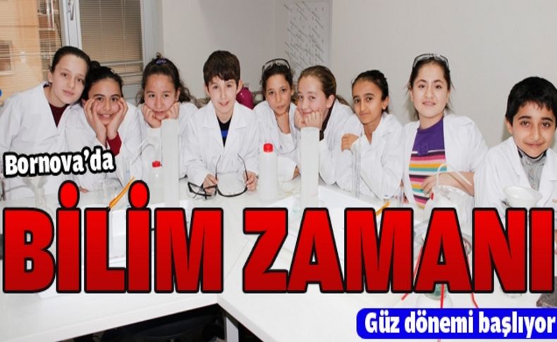 Bornova Belediyesi öğrencilere deney imkanı sunuyor