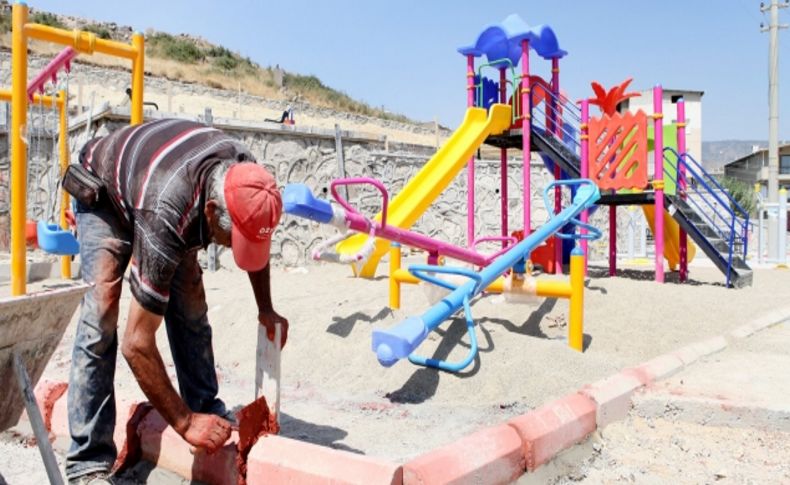 Bornova Belediyesi’nden 11 dönümlük park