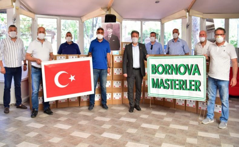 Bornovalı masterlerdan örnek bağış