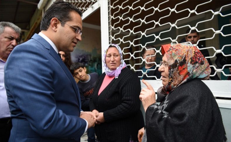 Bornovalı Muhtarlar mahalle ziyaretlerinden memnun