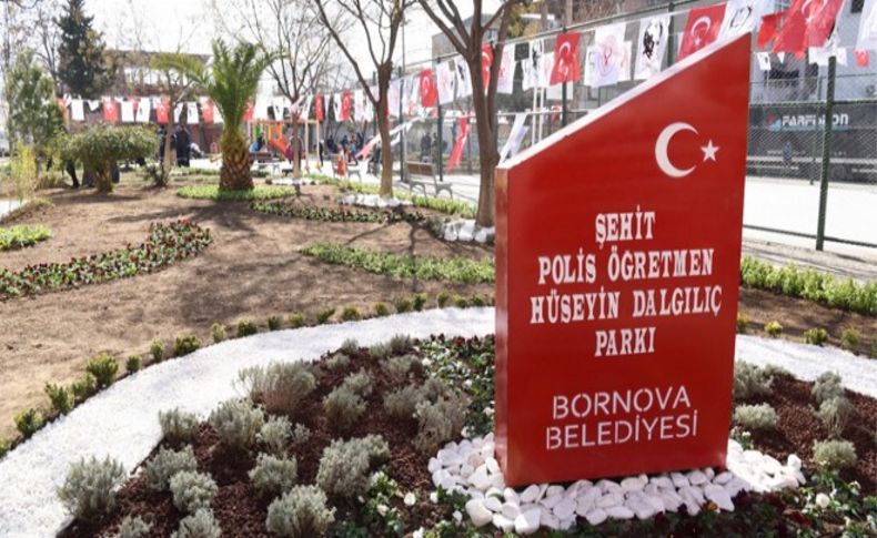 Bornovalı şehidin adı büyüdüğü mahallede yaşayacak