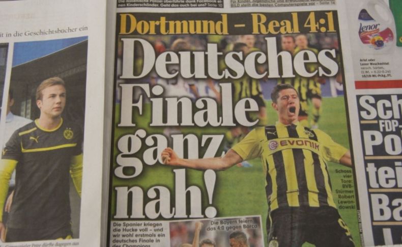 Borusia Dortmund'un galibiyeti Alman basınında