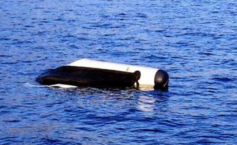 Bodrum'da lastik bot battı: 1 ölü