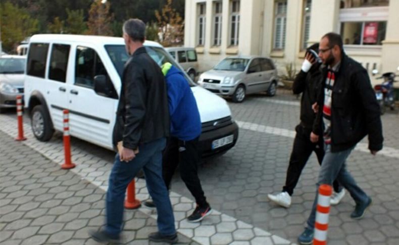 Ödemiş'te bozuk para hırsızları yakalandı