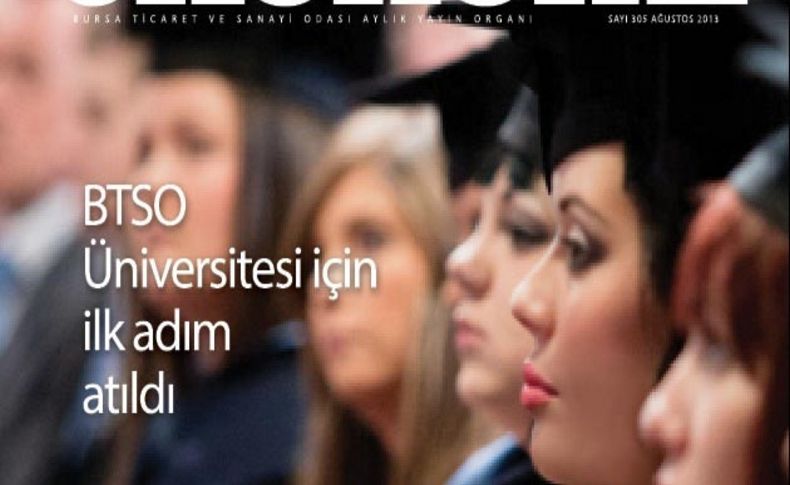 BTSO Ekonomi dergisi yeni yüzüyle yayında