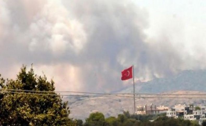 Bu defa Bodrum alev alev