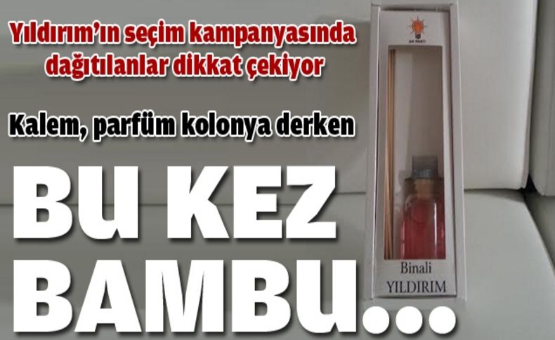 Bu kez de oda parfümü!