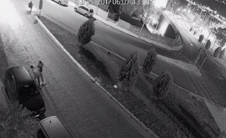 Buca'da lastikleri kesenlere operasyon