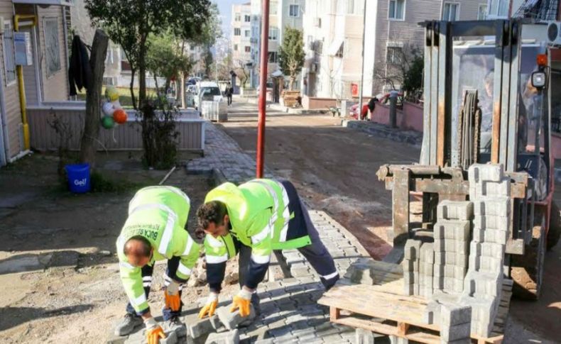 Buca Fen İşleri hem yeniledi hem onardı!