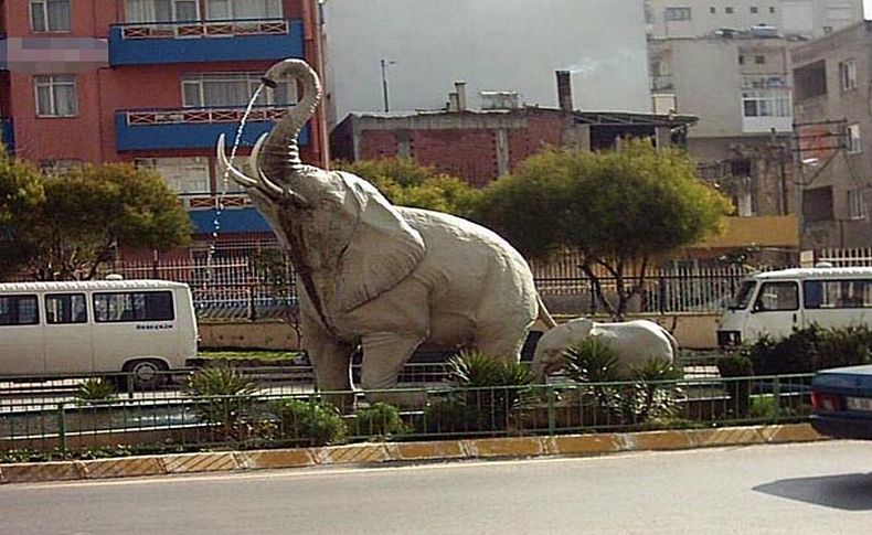 Buca'nın fillerine bakım