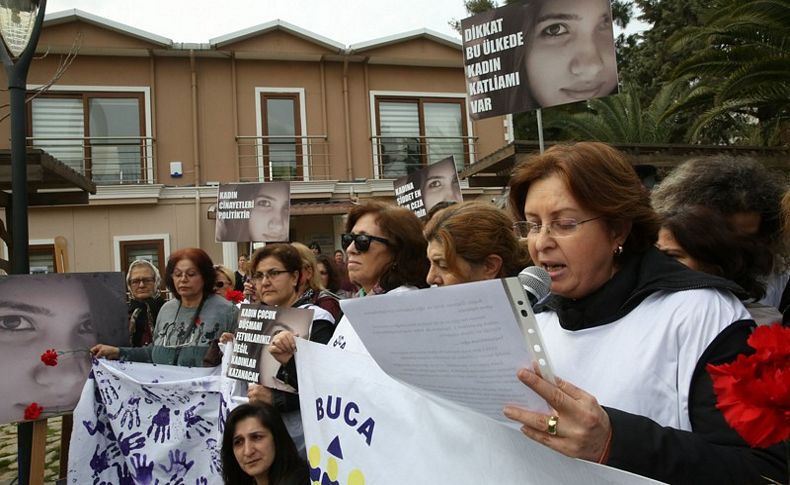 Bucalı kadınlar haykırdı “Şiddete Hayır”