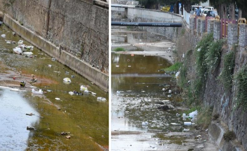 Burası İzmir'in göbeği...Kötü koku ve görüntüler bıktırdı