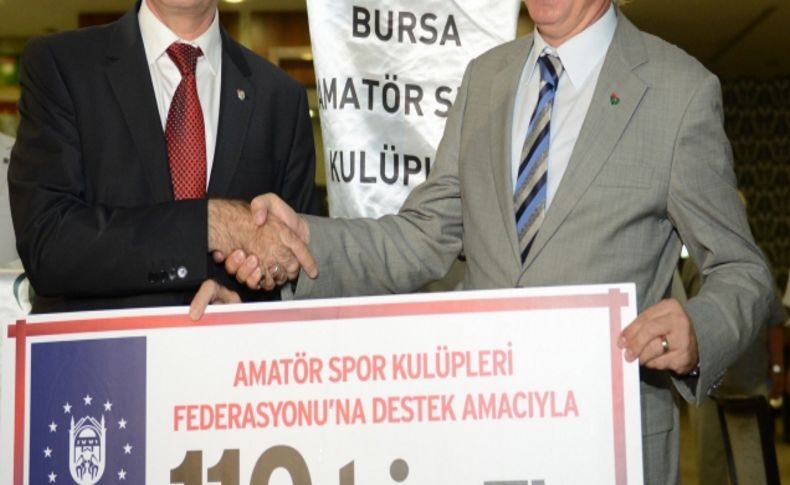 Bursa'daki 185 amatör spor kulübünün katılım payını belediye ödeyecek
