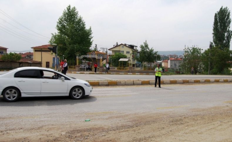 Bursa’nın Orhaneli ilçesinde trafik denetimleri sıklaştırıldı