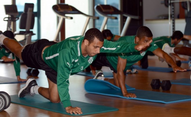 Bursaspor, Akhisar Belediyespor maçına hazırlanıyor