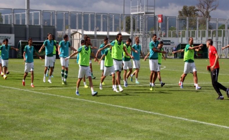 Bursaspor, Beşiktaş maçı hazırlıklarını sürdürdü