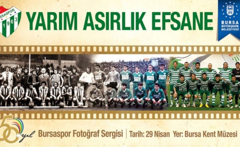 Bursaspor’un 50 yıllık tarihi fotoğraf karelerinde