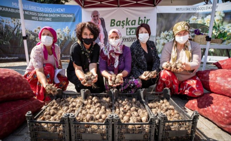 Büyküşehir'den Karaburan'a nergis Urla'ya salep!