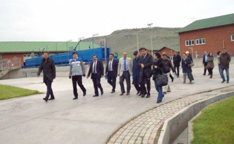 Büyükelçiler, arıtma tesisinde incelemede bulundu