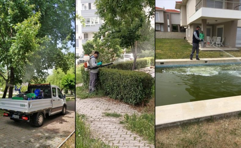 Büyükşehir 190 bin noktada ilaçlamayı sürdürüyor