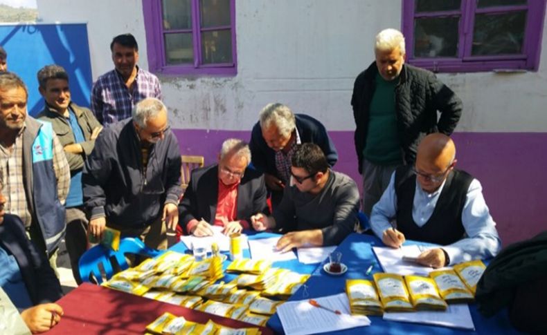 Büyükşehir afetzedeye omuz verdi