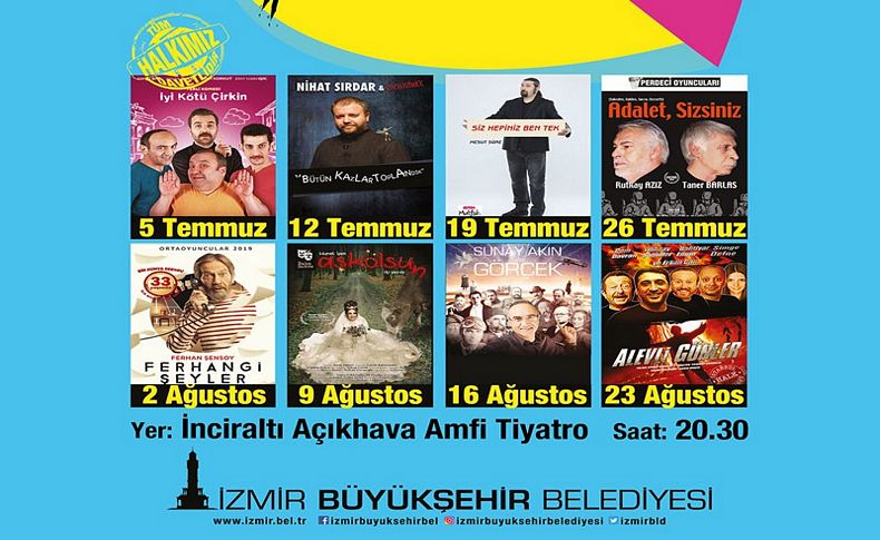 Büyükşehir'den açık havada tiyatro daveti