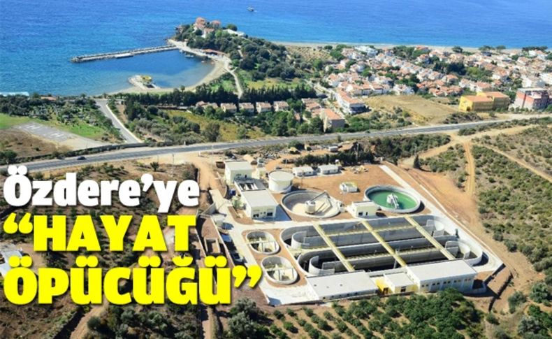 Büyükşehir'den Özdere'ye 5 milyon liralık içme suyu yatırımı