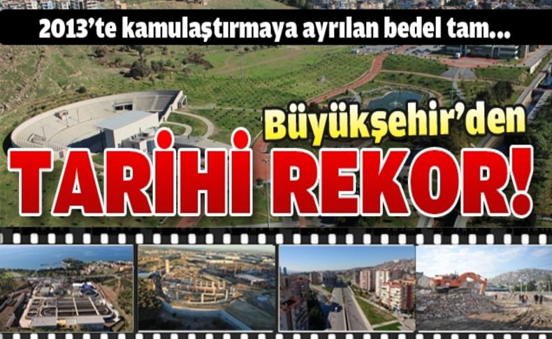 Büyükşehir’den tarihi rekor