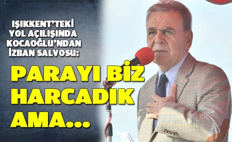 Büyükşehir’den yeni bir yol, Kocaoğlu'ndan yeni salvo
