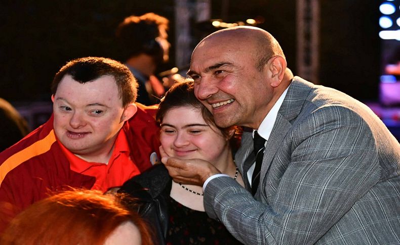 Büyükşehirin ilk iftarı engellilere
