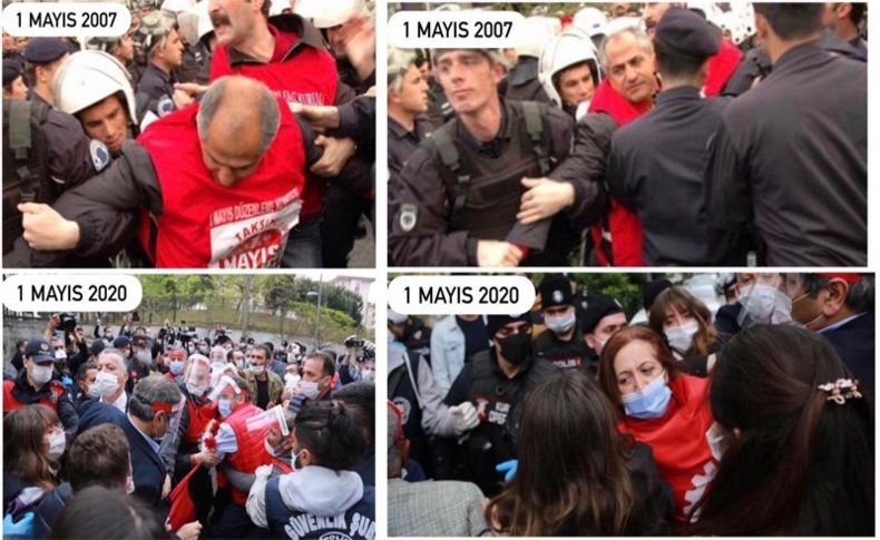 Çam: 1 Mayıs’lardaki şiddetin dozu değişmiyor, 2007-2020 kareleri aynı!