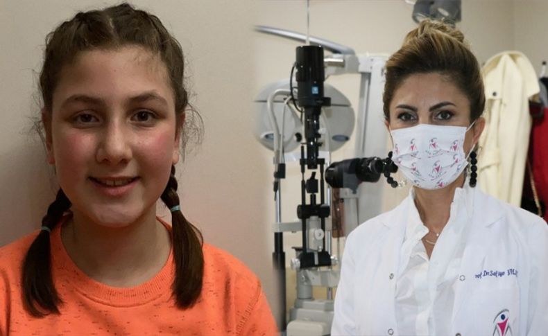 Cam parçaları gözüne saplanan çocuk, başarılı ameliyatla sağlığına kavuştu