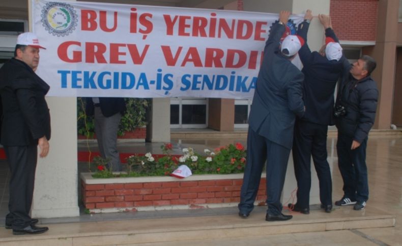 ÇAYKUR işçisi greve başladı
