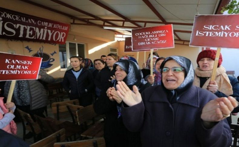 ÇED toplantısına vatandaş engeli! Havatçulu JES istemiyor