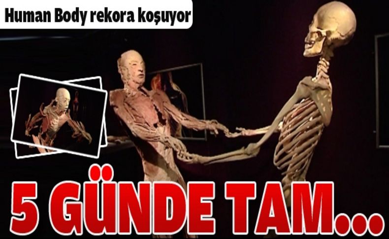 Ceset (Human Body) sergisini beş günde 7 bin 500 kişi gezdi