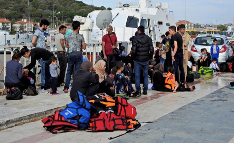 Çeşme'de 59 kaçak yakalandı