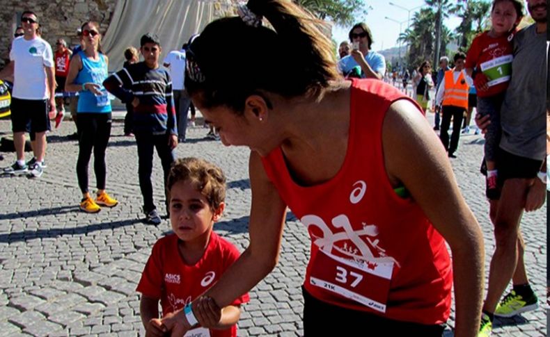 Çeşme'de 7'den 70'e maraton heyecanı