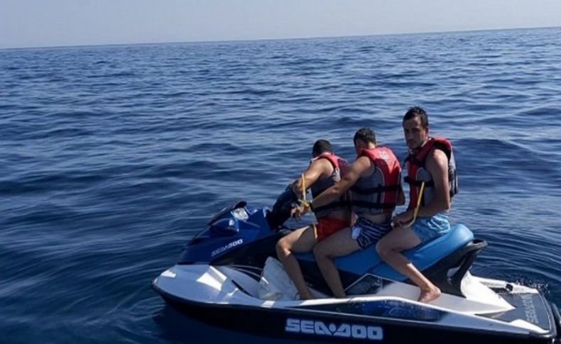 Yunanistan'a jet ski ile kaçmaya çalışan 3 FETÖ'cü yakalandı