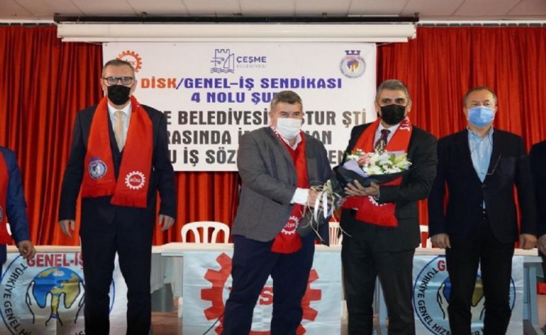 Çeşme’de Toplu İş Sözleşmesi sevinci