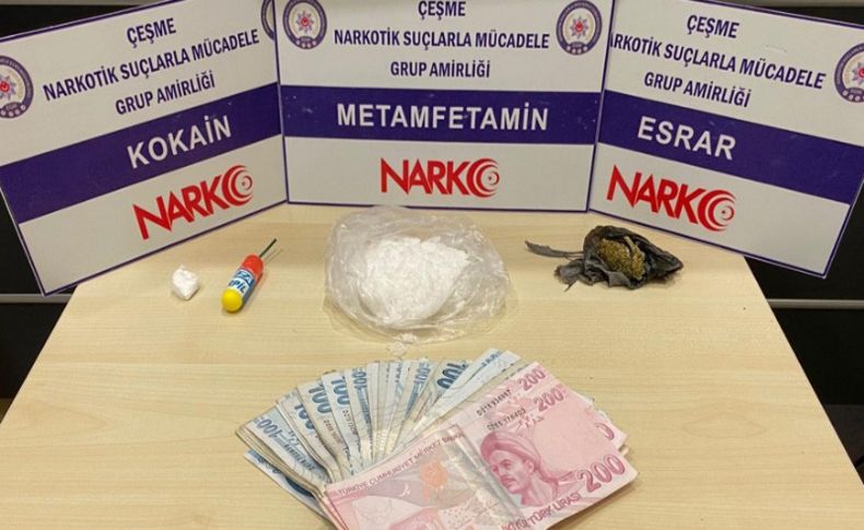 Çeşme'de uyuşturucu operasyonu: 2 tutuklama